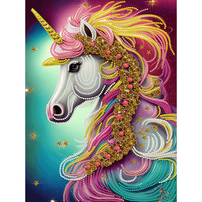 Fantasy Unicorn - Special Shaped Drill Diamond Painting 30*40CM