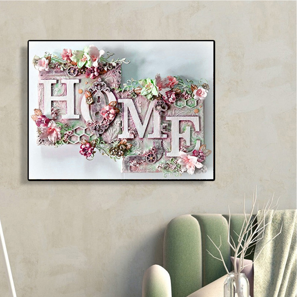 Home - Full Round Drill Diamond Painting 40*30CM