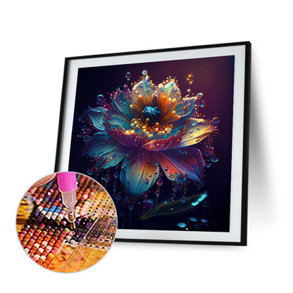 Crystal Flower - Full Round Drill Diamond Painting 30*30CM
