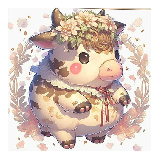 Little Pig-O630*30cm(canvas) full-round drill diamond painting