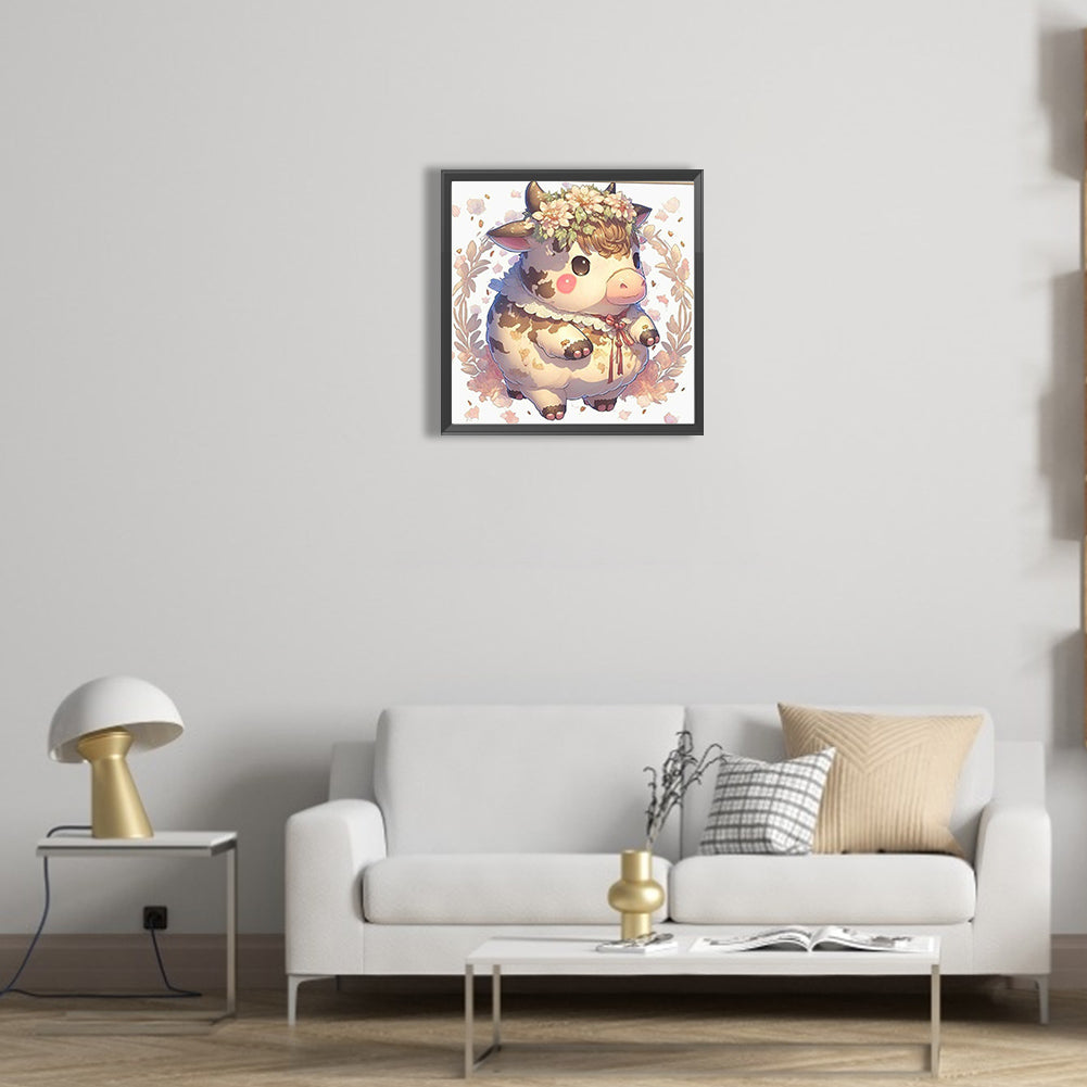 Little Pig-O630*30cm(canvas) full-round drill diamond painting