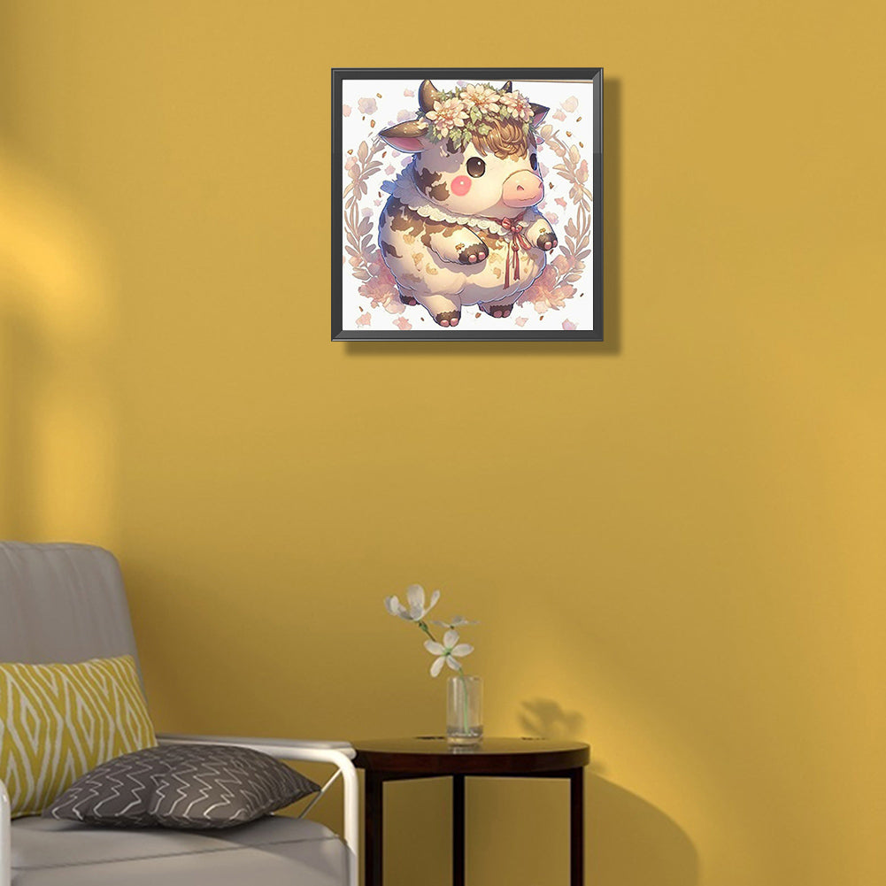 Little Pig-O630*30cm(canvas) full-round drill diamond painting