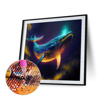 Whale - Full Square Drill Diamond Painting 30*30CM