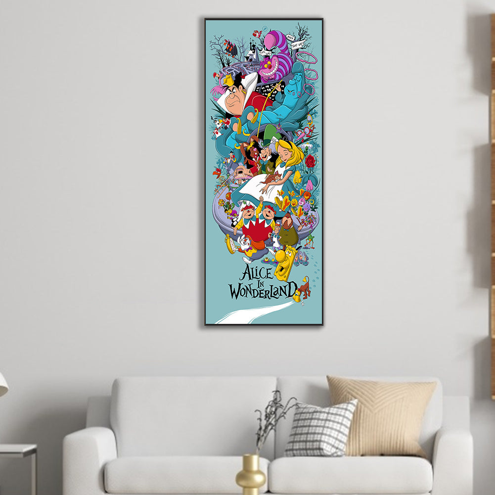 Alice And Her Friends-O630*80cm(canvas) full-round drill diamond painting