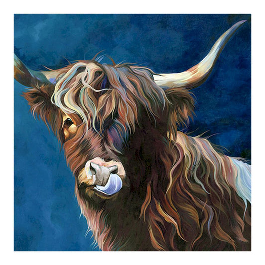 Highland Yak - Full Square Drill Diamond Painting 30*30CM