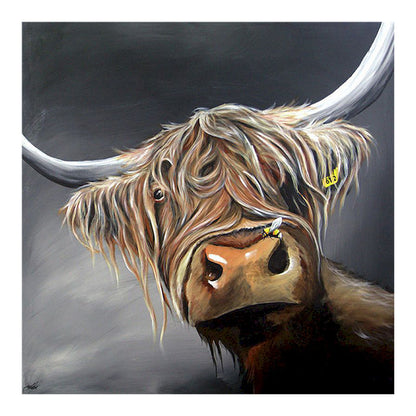 Highland Yak 40*40Ccm(canvas) full round drill diamond painting