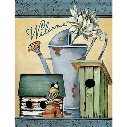 Small Mailbox - Full Round Drill Diamond Painting 50*60CM