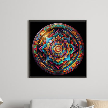 Mandala-O650*50cm(canvas) full-round drill diamond painting
