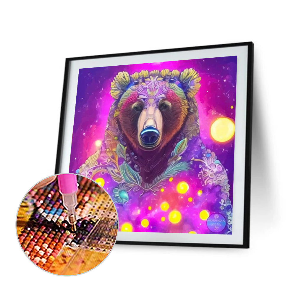 Bear - Full Square Drill Diamond Painting 30*30CM