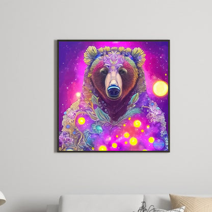 Bear - Full Square Drill Diamond Painting 30*30CM