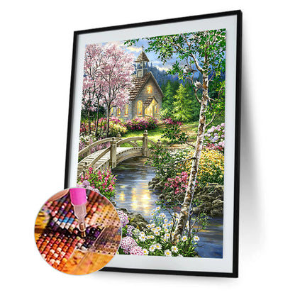 Xiaoqiao Liushui People 45*60Ccm(canvas) full round drill diamond painting