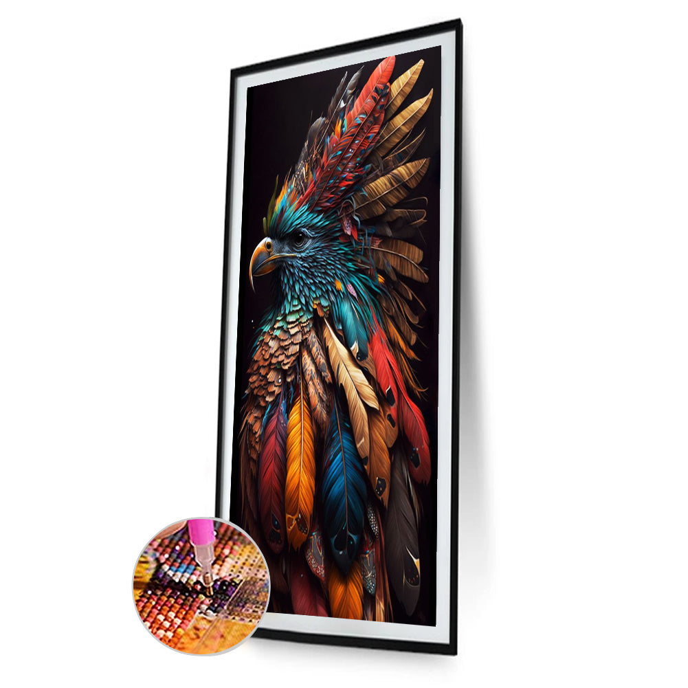 Majestic Eagle 40*80Ccm(canvas) full round drill diamond painting