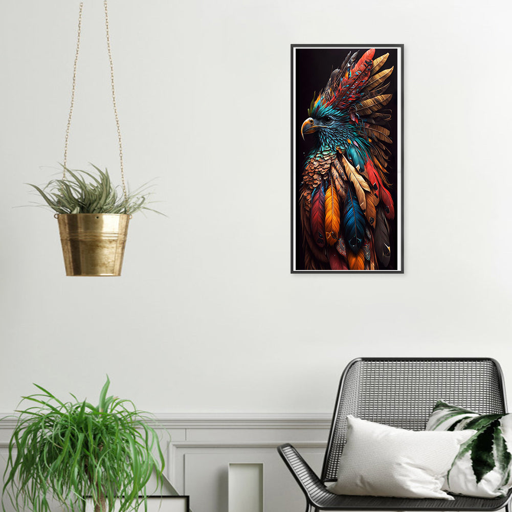 Majestic Eagle 40*80Ccm(canvas) full round drill diamond painting