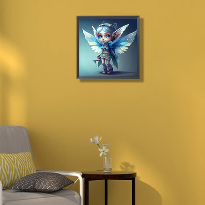 Fairy Little Angel - Full Round Drill Diamond Painting 30*30CM