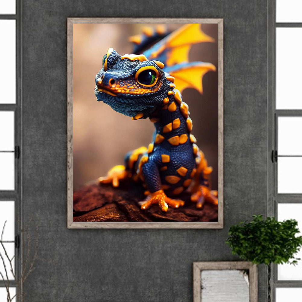 Pterosaur 30*40Ccm(canvas) full round drill diamond painting