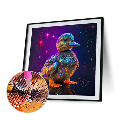 Colorful Duckling 30*30Ccm(canvas) full round drill diamond painting