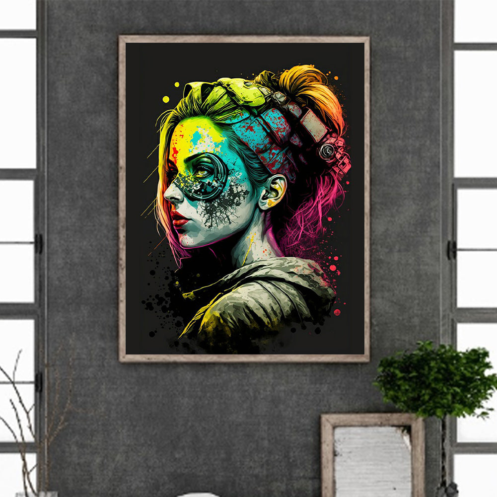 Personalized Makeup 30*40Ccm(canvas) full round drill diamond painting