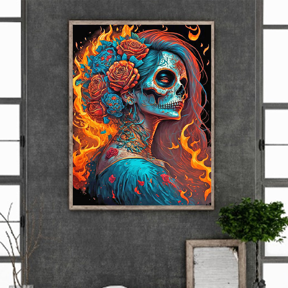 Deep-Seated Personality 30*40Ccm(canvas) full round drill diamond painting