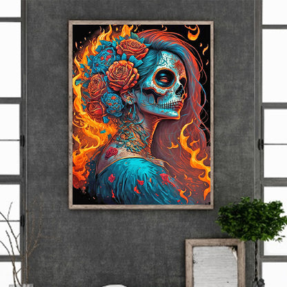 Deep-Seated Personality 30*40Ccm(canvas) full round drill diamond painting