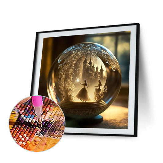 Crystal Ball Princess - Full Square Drill Diamond Painting 40*40CM