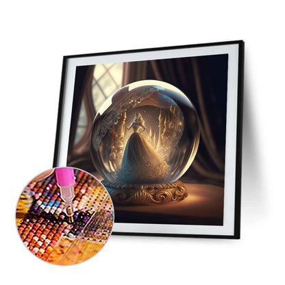 Crystal Ball Princess - Full Square Drill Diamond Painting 40*40CM
