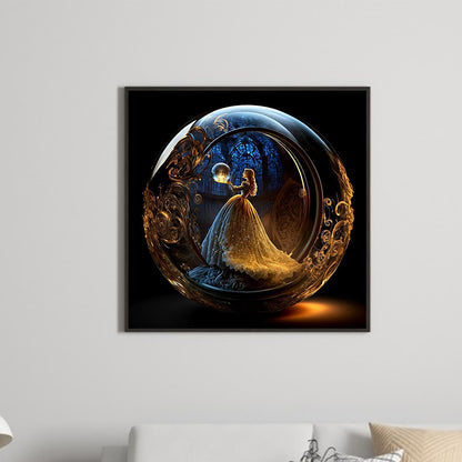Crystal Ball Princess - Full Square Drill Diamond Painting 40*40CM