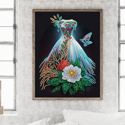 Dream Wedding Dress - Special Shaped Drill Diamond Painting 30*40CM