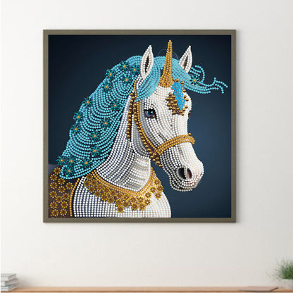 Unicorn - Special Shaped Drill Diamond Painting 30*30CM