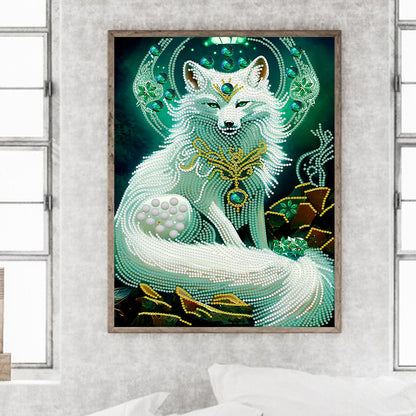 Gorgeous Fox - Special Shaped Drill Diamond Painting 30*40CM