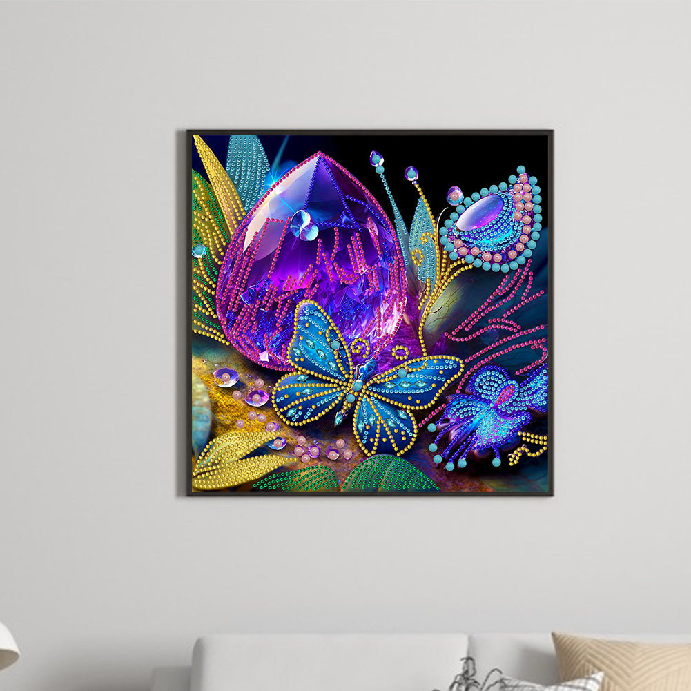 Crystal Accessories - Special Shaped Drill Diamond Painting 30*30CM