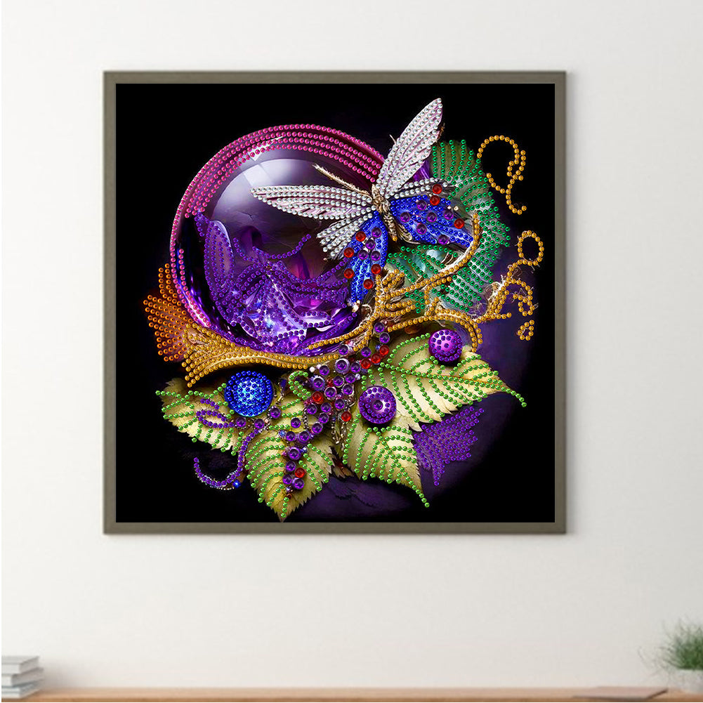 Crystal Accessories - Special Shaped Drill Diamond Painting 30*30CM