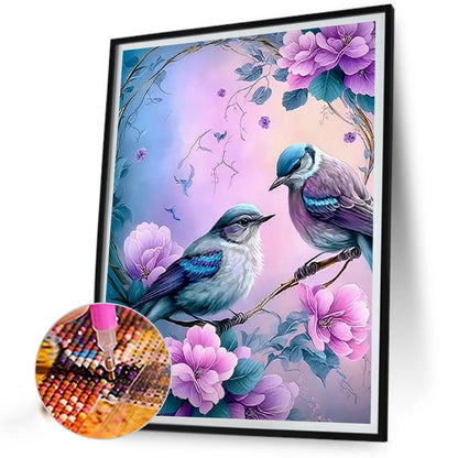 Birdsong - Full Round Drill Diamond Painting 30*40CM