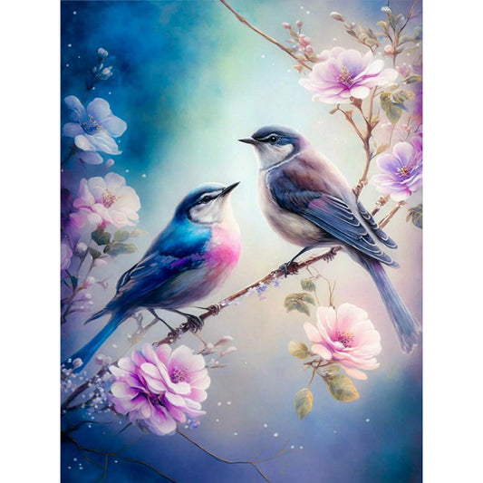 Birdsong - Full Round Drill Diamond Painting 30*40CM