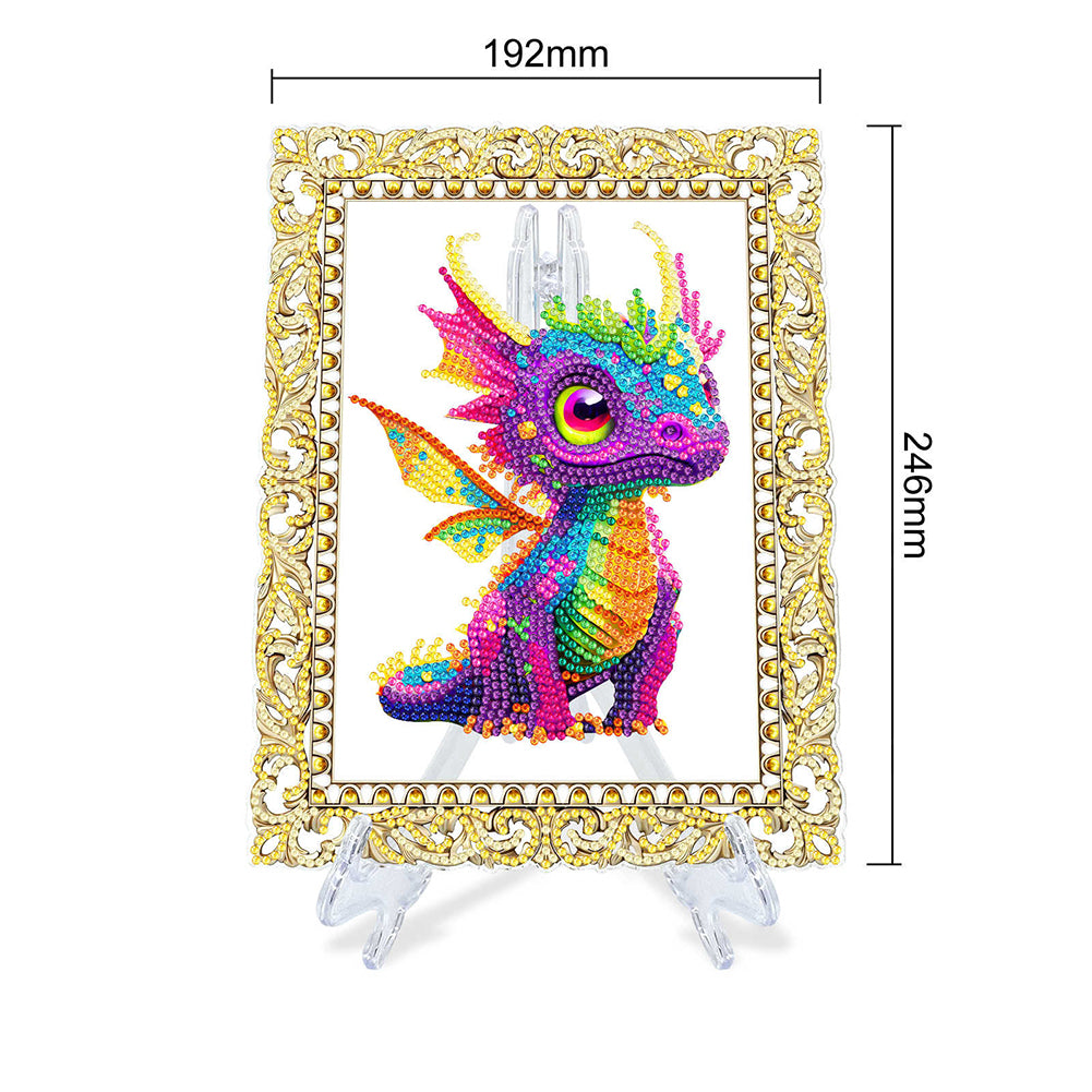 DIY Diamond Arts and Crafts Cartoon Crystal Rhinestone Diamond Painting for Kids