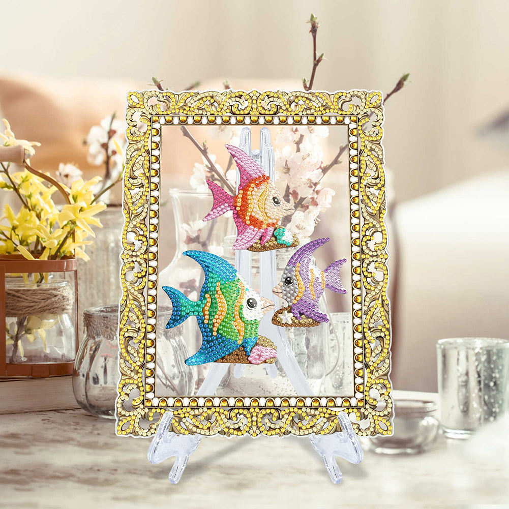 DIY Diamond Arts and Crafts Cartoon Crystal Rhinestone Diamond Painting for Kids