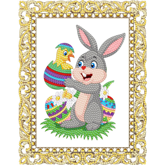 DIY Diamond Arts and Crafts Cartoon Crystal Rhinestone Diamond Painting for Kids