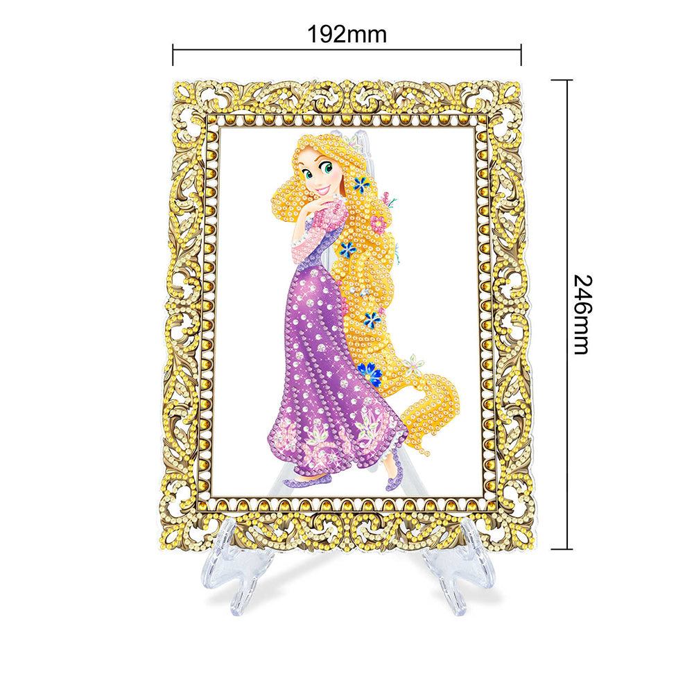 DIY Crystal Rhinestone Diamond Painting 5D with Frame Home Table Wall Decoration