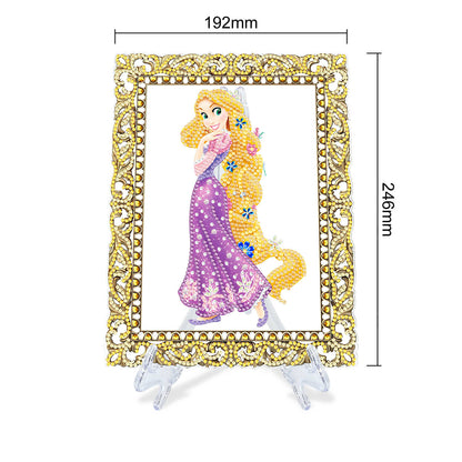 DIY Crystal Rhinestone Diamond Painting 5D with Frame Home Table Wall Decoration