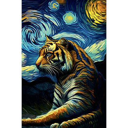 Star Tiger 30*40Ccm(canvas) full round drill diamond painting