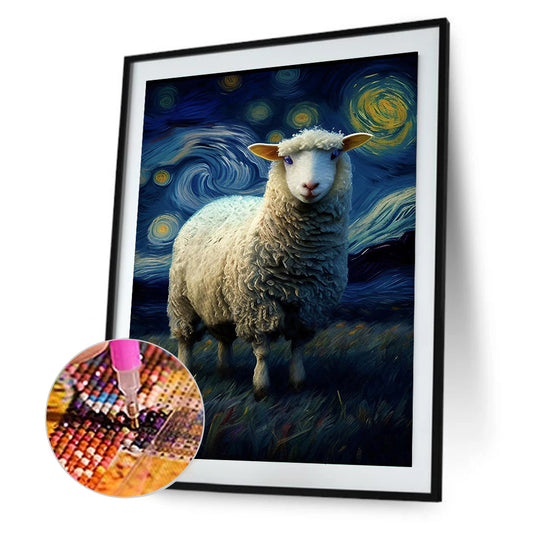 Star Sheep 30*40Ccm(canvas) full round drill diamond painting
