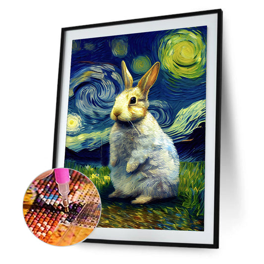 Star Bunny 30*40Ccm(canvas) full round drill diamond painting