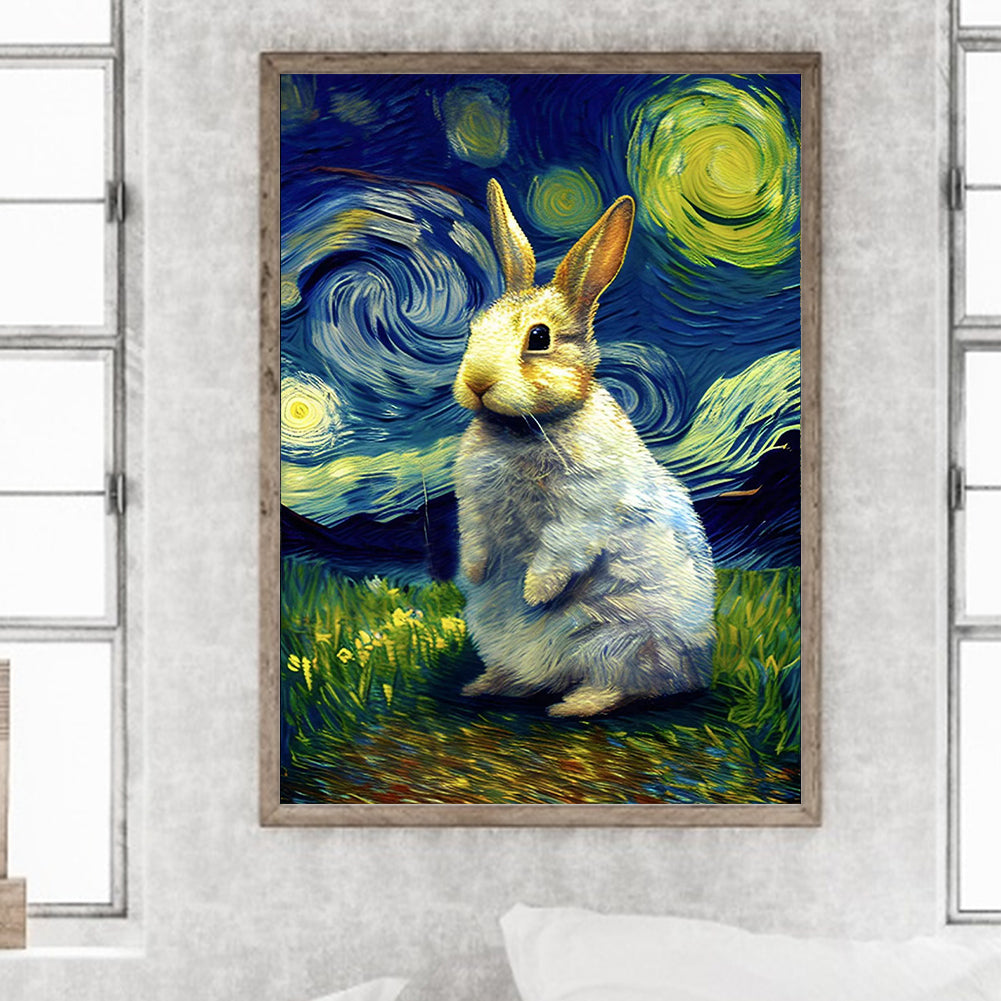 Star Bunny 30*40Ccm(canvas) full round drill diamond painting