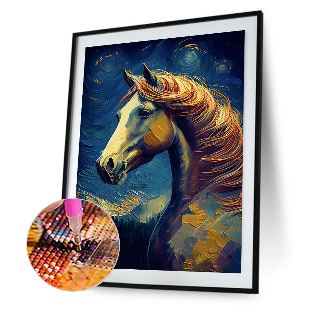 Star Horse 30*40Ccm(canvas) full round drill diamond painting