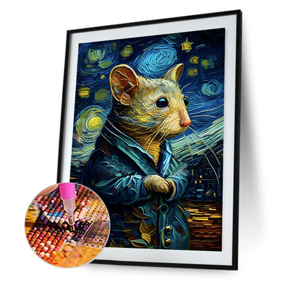 Star Mouse 30*40Ccm(canvas) full round drill diamond painting