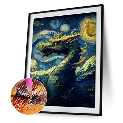 Star Dragon 30*40Ccm(canvas) full round drill diamond painting