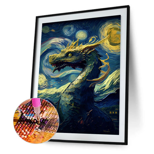 Star Dragon 30*40Ccm(canvas) full round drill diamond painting