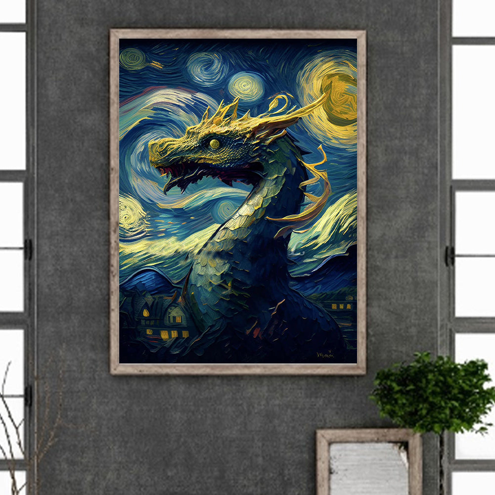 Star Dragon 30*40Ccm(canvas) full round drill diamond painting