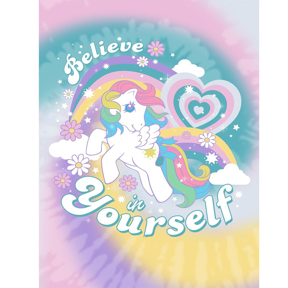 My Little Pony 30*40Ccm(canvas) full round drill diamond painting