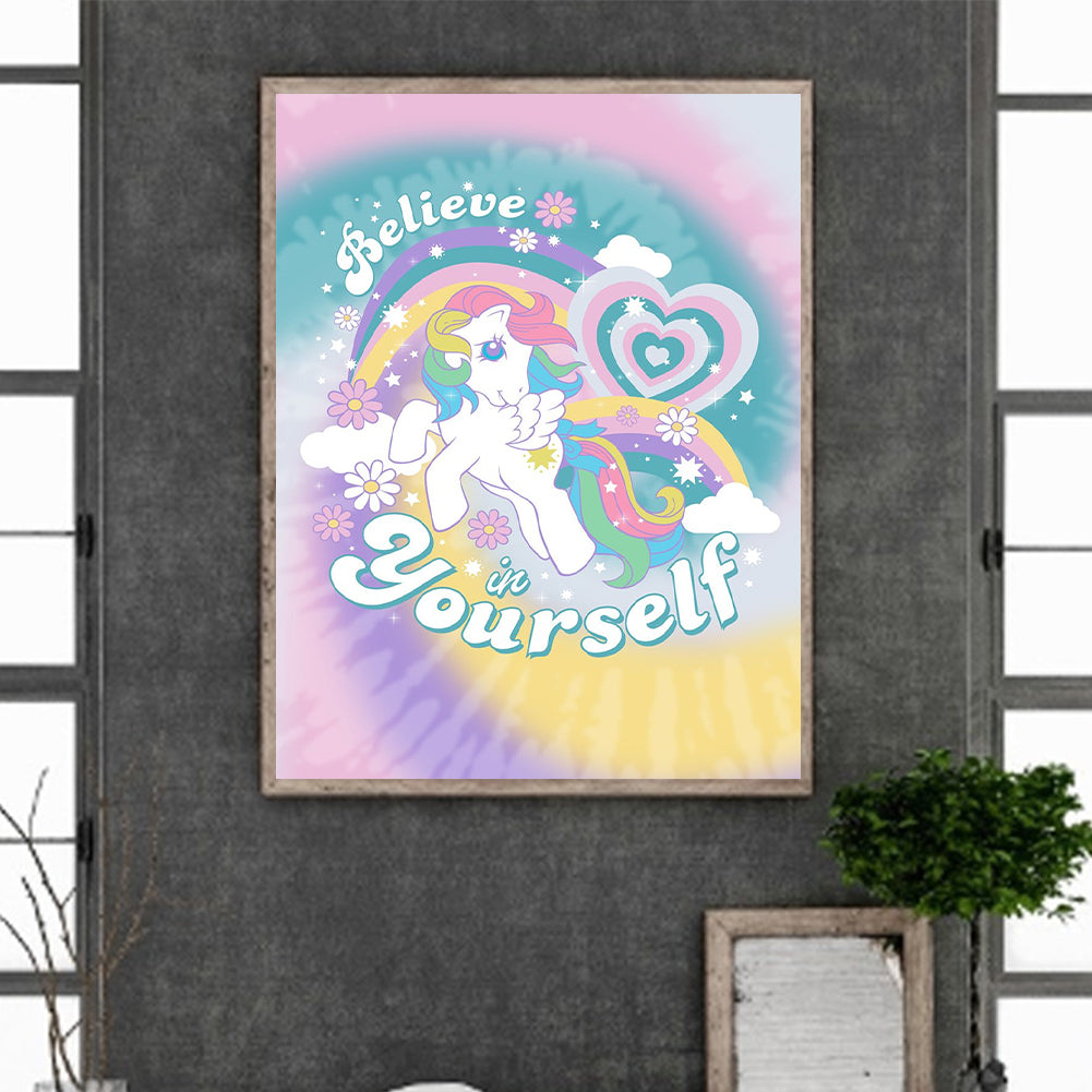 My Little Pony 30*40Ccm(canvas) full round drill diamond painting