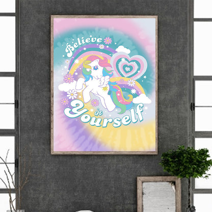My Little Pony 30*40Ccm(canvas) full round drill diamond painting